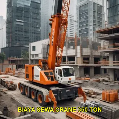 biaya sewa crane 360 ton
